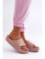 Dámské Platformové Pěnové Růžové Airaplea