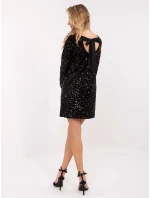 Šaty MI SK A2813.64 černá Šaty MI SK A2813.64 černá