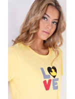 Dámské domácí šaty s krátkým rukávem Kačenka