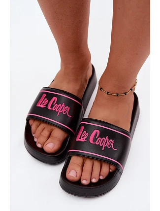 Dámské sandály na platformě Lee Cooper LCW-25-42-3530L Černé Dámské sandály na platformě Lee Cooper LCW-25-42-3530L Černé