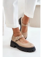 Polobotky 1813 béžové - Step in style Polobotky 1813 béžové - Step in style