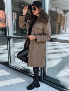 Dámská bunda parka MARBLIS khaki FashionStreet TY3929
