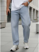 Pánské baggy džíny světle modré FashionStreet UX4476