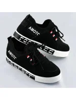 Černé nazouvací dámské tenisky (C1039) Černé nazouvací dámské tenisky (C1039)