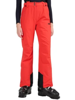 Dámské lyžařské kalhoty 4F FNK F0944 red 4FWAW25TFTRF0944 62S dámské