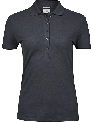 Tee Jays TJ 145 Dámské luxusní těžké strečové piqué polo 18.0145 dark grey Tee Jays TJ 145 Dámské luxusní těžké strečové piqué polo 18.0145 dark grey