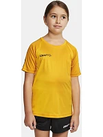 Craft Teamwear Squad Go Contrast Jersey Jr Dětské kontrastní sportovní tričko 82.2727 white Craft Teamwear Squad Go Contrast Jersey Jr Dětské kontrastní sportovní tričko 82.2727 white