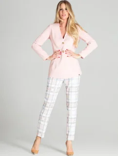 Dámské sako M694 růžové - Figl