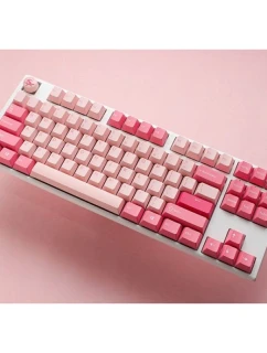 Ducky One 3 TKL Gossamer Pink Herní USB klávesnice US English Pink, White