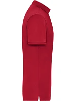 Daiber JN 1806 Pánské pracovní elastické bio polo - Solid 02.1806 red Daiber JN 1806 Pánské pracovní elastické bio polo - Solid 02.1806 red