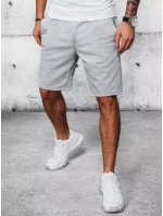 FashionStreet pánské světle šedé teplákové kraťasy SX2191 FashionStreet pánské světle šedé teplákové kraťasy SX2191