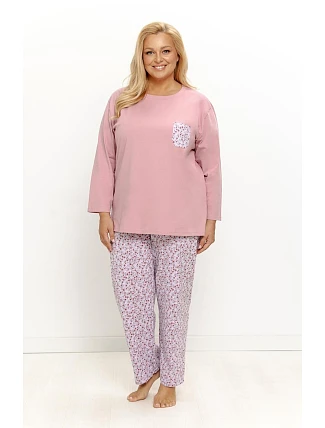 Pyžamo Taro 3655 Agnessa dlouhé rukávy 2XL–3XL Z26 Pyžamo Taro 3655 Agnessa dlouhé rukávy 2XL–3XL Z26