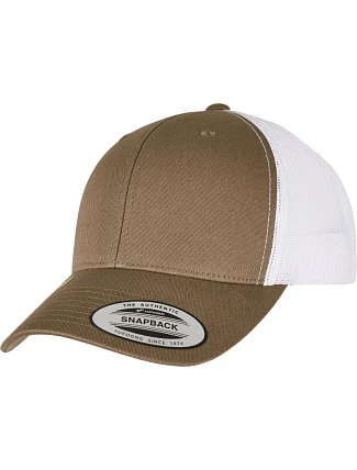 Flexfit 6606RT/6606TR 6 panelová Trucker kšiltovka "Recycled" 55.06RT olive/white