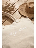 Textová Taška Shopper Big Star RR574237 Světle Béžová