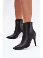 Boty na podpatku  model 217792 Step in style