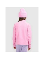 Dívčí běžný fleece s kapucí 4F 4FJRSS26TFLEF507-56S