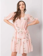 Šaty LK SK 508129.06X světle růžová Šaty LK SK 508129.06X světle růžová