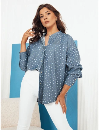 Dámská modrá košile PISAT FashionStreet DY0424