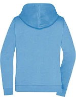 Daiber JN 755 Dámská mikina s kapucí 02.0755 sky blue Daiber JN 755 Dámská mikina s kapucí 02.0755 sky blue