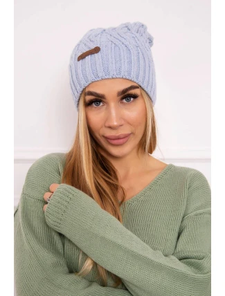 Fleecová čepice Paulina K227 modrá