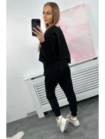 Set 2dílná mikina + kalhoty Černá Set 2dílná mikina + kalhoty Černá