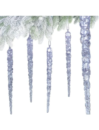 KŘIŠŤÁLOVÉ RAMPOUCHY ZÁVĚSNÁ DEKORACE 22CM 4KS KŘIŠŤÁLOVÉ RAMPOUCHY ZÁVĚSNÁ DEKORACE 22CM 4KS