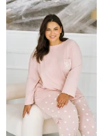 3468 DÁMSKÉ DLOUHÉ PYŽAMO NORI 2XL-3XL 3468 DÁMSKÉ DLOUHÉ PYŽAMO NORI 2XL-3XL