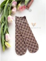 Dámské vzorované ponožky Magnetis lycra 20 den