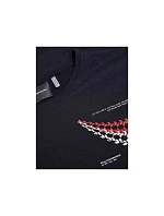 Dámské tričko PEAK PERFORMANCE W Explore Graphic Tee, černé Dámské tričko PEAK PERFORMANCE W Explore Graphic Tee, černé