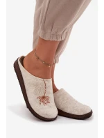 Dámské domácí pantofle Inblu – béžové Dámské domácí pantofle Inblu – béžové