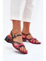 Sandály na podpatku  model 215333 Step in style