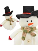 OZDOBNÝ SNĚHULÁK 23CM KLOBOUK