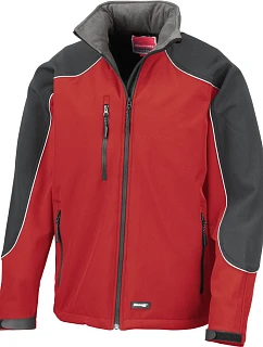 Result R 118X 3-vrstvá softshell bunda "IceFell" s kapucí 30.118X red/black