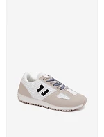 Dámské Tenisky S Dekorativním Šněrováním Šedé Henira