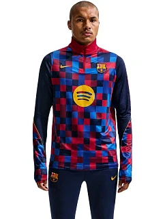 Pánské tričko Nike FC Barcelona Strike Home modro-červené IQ1301 621
