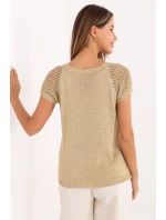 Svetr s krátkým rukávem  model 215793 Italy Moda