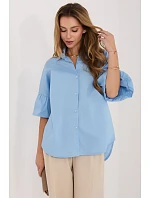 Košile s dlouhým rukávem model 227874 Italy Moda Košile s dlouhým rukávem model 227874 Italy Moda