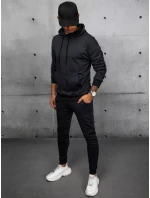 FashionStreet černá pánská tepláková souprava AX0681