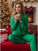 Dámská tepláková souprava MILIAN green FashionStreet AY1116
