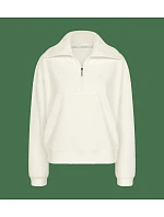 Svetr Velour Rib Sweater krémový Silk White - TRIUMPH Svetr Velour Rib Sweater krémový Silk White - TRIUMPH