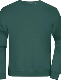 Daiber 8042 Těžká oversize unisex mikina 02.8042 smoky green