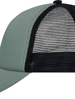 Daiber MB 70 5 panelová polyesterová síťovaná kšiltovka 03.0070 dark grey/black