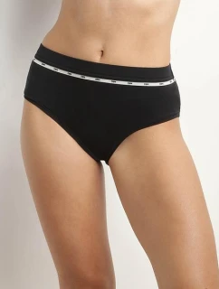 Dámské kalhotky DIM ICONS HIGHWAIST BRIEF - DIM - černá