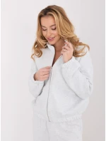 WT BL mikina A1460.58 světle šedá