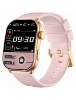 Dámské chytré hodinky GRAVITY GT28-6 Řemínek + náramek Rose Gold Pink Dámské chytré hodinky GRAVITY GT28-6 Řemínek + náramek Rose Gold Pink