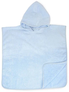 The One Towelling Baby Poncho Dětské pončo 48.1008 light blue