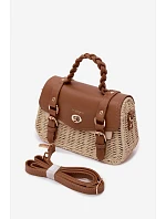 Malá Béžovo-Hnědá Taška S Pletem Marline