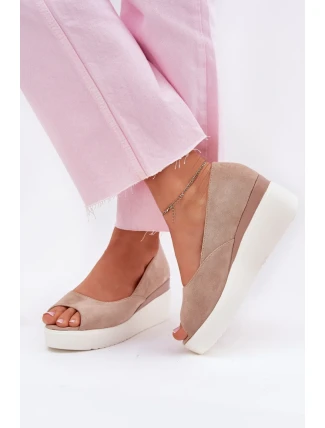 Bota na klínech  model 214985 Step in style