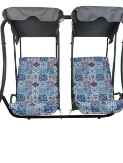 ZAHRADNÍ A BALKONOVÁ HOUPAČKA SONIC 2 OSOBY MOZAIKA