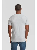 Fruit of the Loom Valueweight V-Neck T Tričko s výstřihem do V 16.1066 heather grey